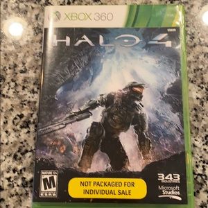 HALO 4 XBOX 360 DOUBLE DISK